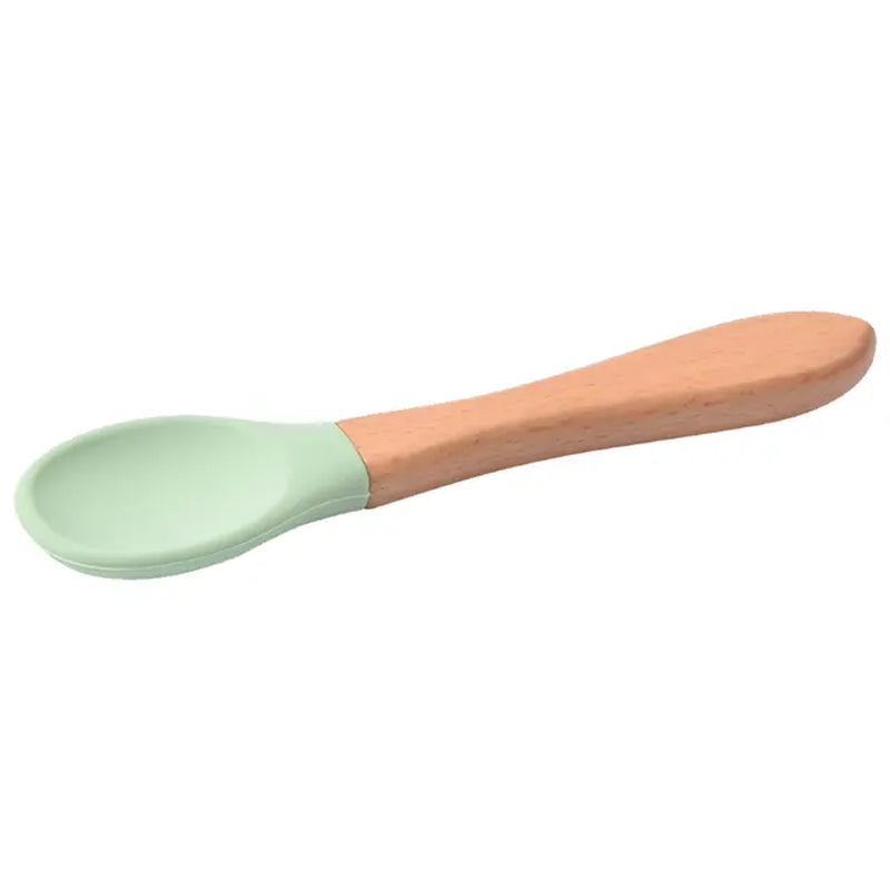 Baby Training Spoons Baby Spoons for Self Feeding Silicone Baby Spoons with Soft-Tip Easy on Gums Protects Baby'S Sensitive Gums