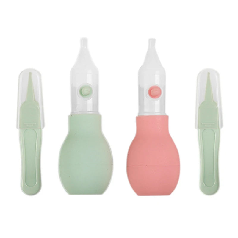 New Born Silicone Baby Safety Nose Cleaner Vacuum Suction Children Nasal Aspirator New Baby Care Diagnostic-Tool Vacuum Sucker