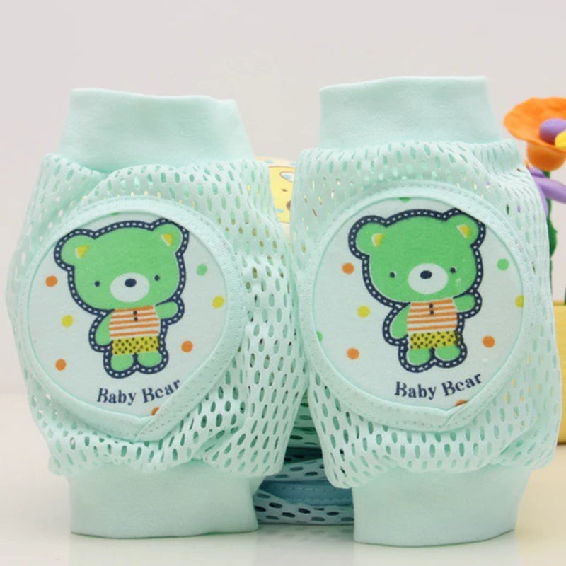 Kids Girl Boy Crawling Elbow Toddlers Baby Knee Pads Safety Mesh Kneepad Protector Leg Warmer Cushion Legging Infants Children