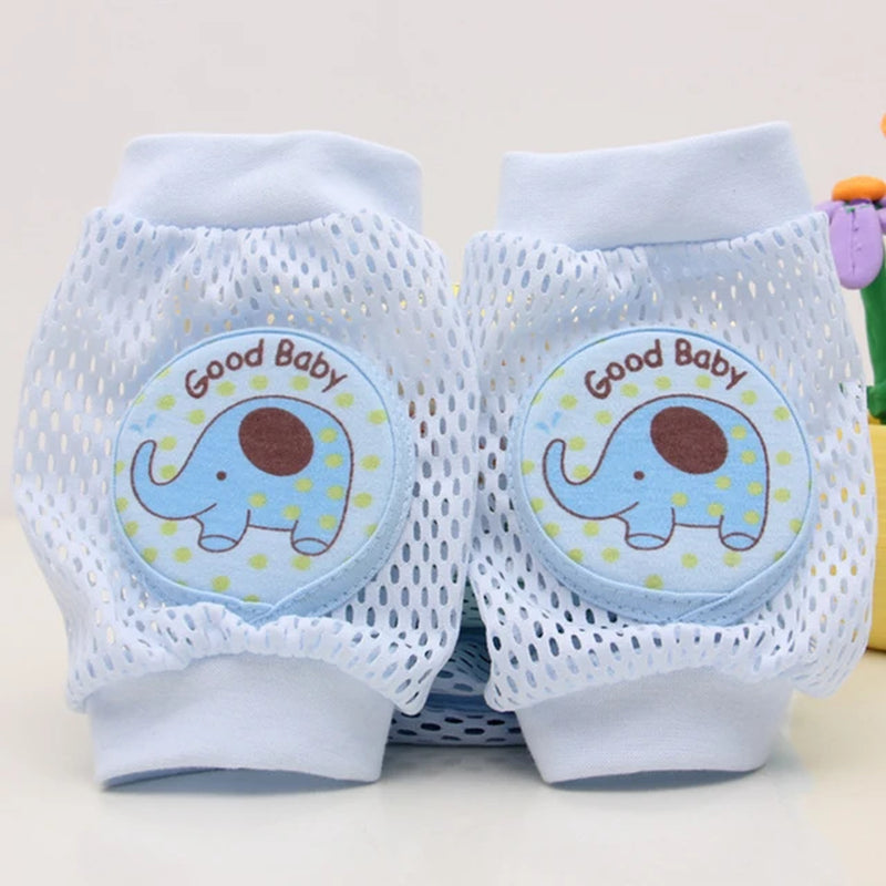 Kids Girl Boy Crawling Elbow Toddlers Baby Knee Pads Safety Mesh Kneepad Protector Leg Warmer Cushion Legging Infants Children