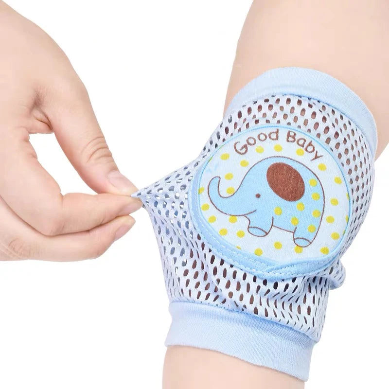 Kids Girl Boy Crawling Elbow Toddlers Baby Knee Pads Safety Mesh Kneepad Protector Leg Warmer Cushion Legging Infants Children